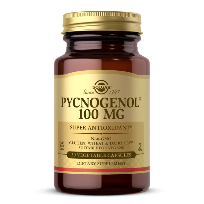 Solgar Pycnogenol, 100 mg, 30 Vegetable Capsules