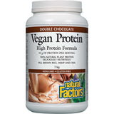 Natural Factors Vegan Protein, 1 kg, Milk Chocolate