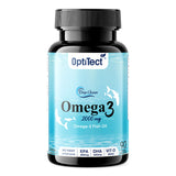 Optitect Omega-3 Fish Oil, 2000 mg, 90 Softgels
