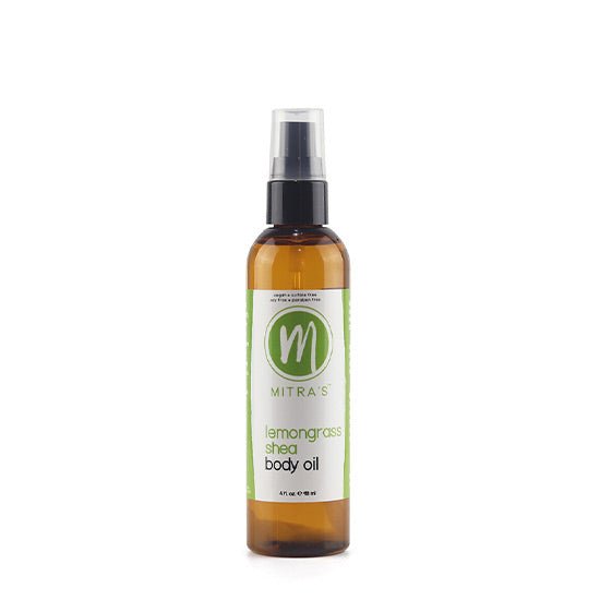 Mitra's Bath & Body Lemongrass Body Oil 4oz