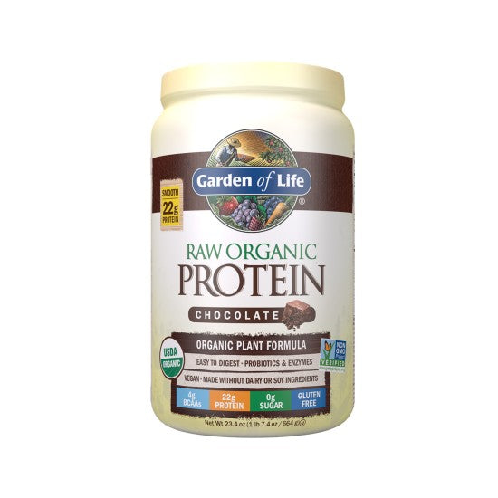 Garden Of Life Raw Organic Protein Powder Chocolate 650 gm