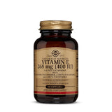 Solgar Vitamin E 268mg (400 Iu) 50 Mixed Softgels (D-Alpha Tocopherol & Mixed Tocopherols)