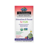 Garden Of Life Dr Formulated Brain Health Attention Focus Kids 60's Chewables