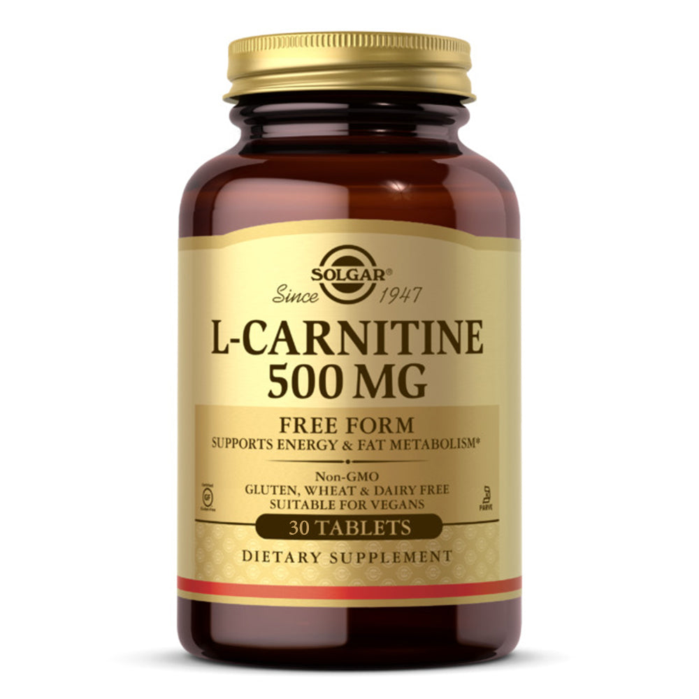 Solgar L-carnitine, 500 mg, 30 Tablets