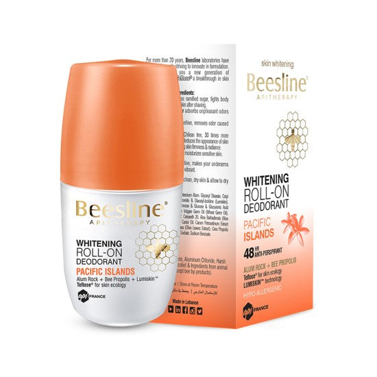 Beesline Whitening Roll-On Deodorant Pacific Islands 50 ml