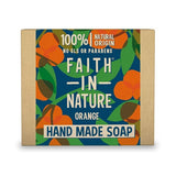 Faith In Nature Hand Made Soap Bar Orange 100gm