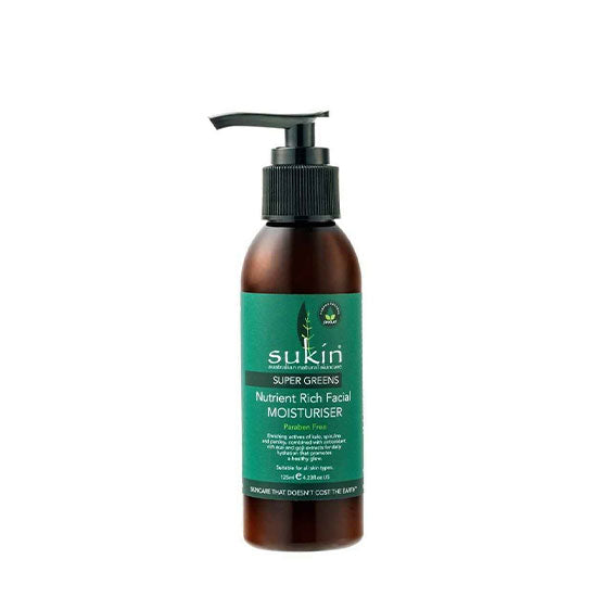Sukin Supergreens Nutrient Rich Facial Moisturising Cream 125 ml