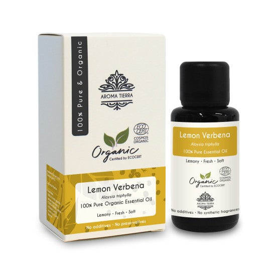 Aroma Tierra Organic Lemon Verbena Essential Oil 30ml