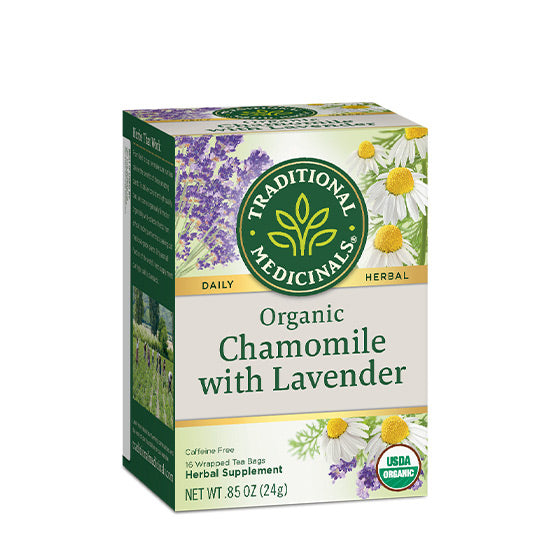 Traditional Medicinals Chamomile With Lavender 16 Teabags