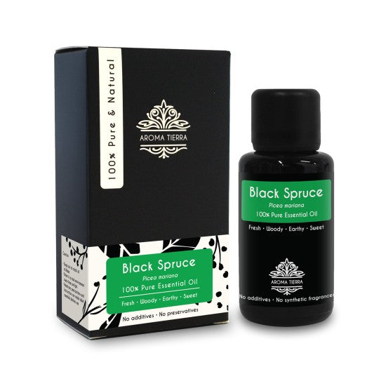 Aroma Tierra Black Spruce Essential Oil (Russia) 30ml