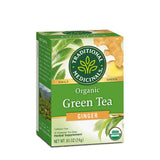 Traditional Medicinals Green Tea With Ginger 16 Teabags