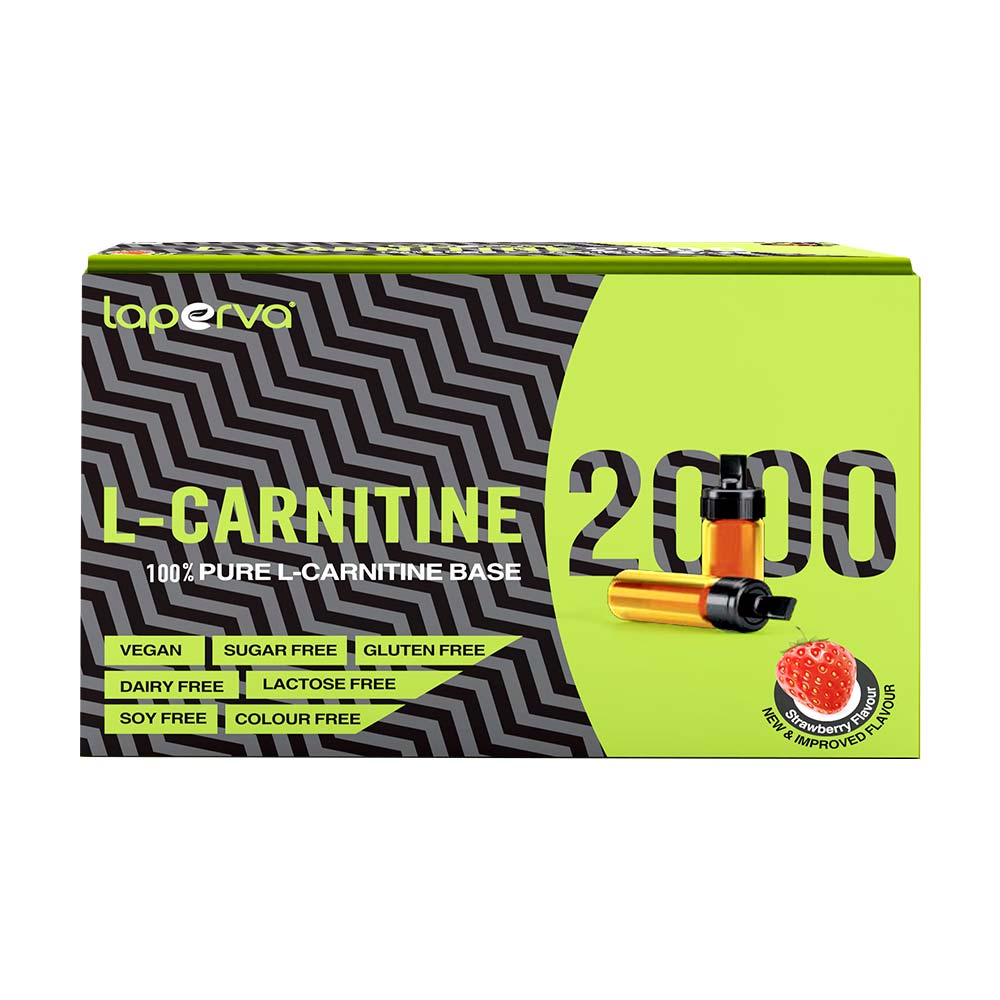 Laperva L Carnitine 2000, Strawberry, 20 Vials