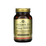 Solgar Vitamin D3 Cholecalciferol 125 Mcg (5,000 Iu) 120 Vegetable Capsules