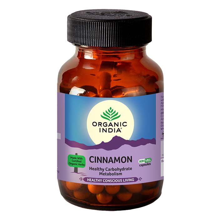 Organic India Cinnamon 90 Capsules
