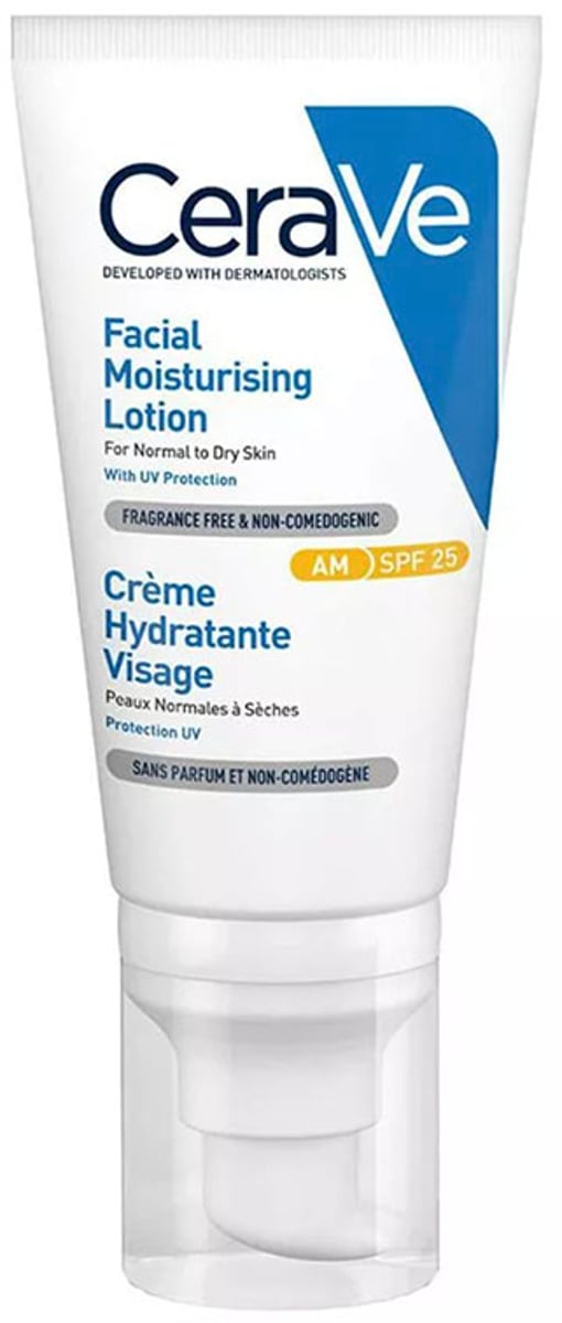 AM Facial Moisturizing Lotion SPF25 with Hyaluronic Acid 52mL
