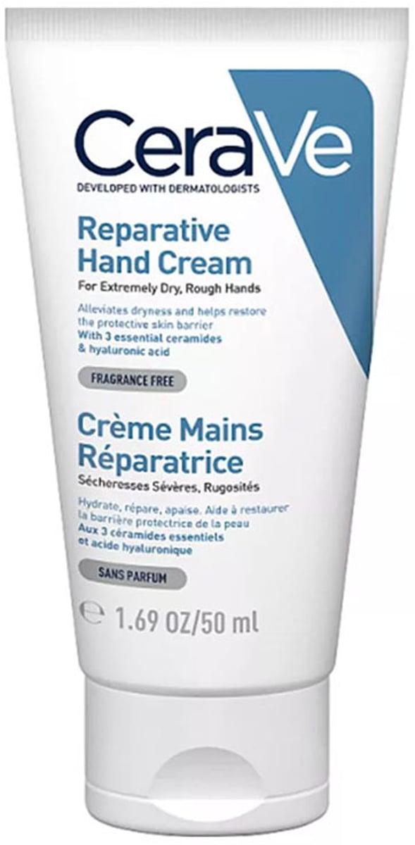 Therapeutic Hand Cream for Dry Cracked Hands With Hyaluronic Acid 50mL