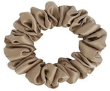 100% Mulberry Silk Scrunchie - Small - French Beige