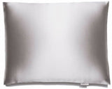 100% Mulberry Silk Pillowcase - 50 x 75cm - Silver Grey